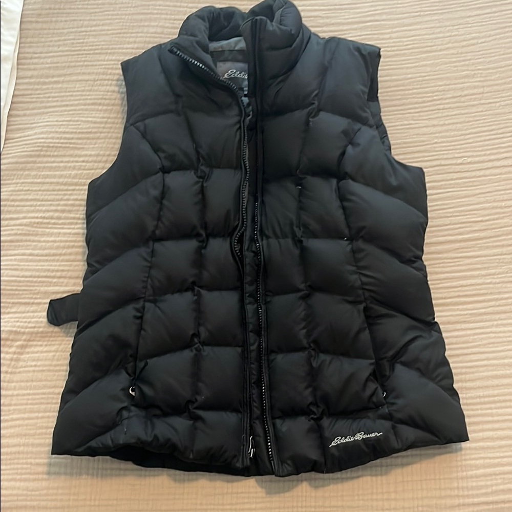 Eddie Bauer Women's Black Puffer Vest